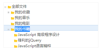 js树形结构文件夹代码